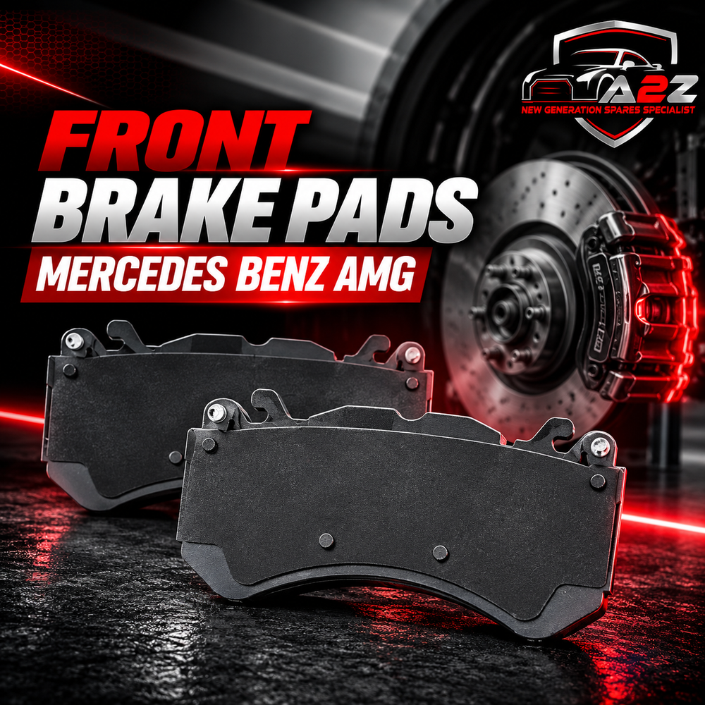 Front Brake Pad 2468101 P50142 0004202704 0004204304 0004206404 0044207620 004420842041 Compatible With BMW X1 MERCEDES BENZ AMG