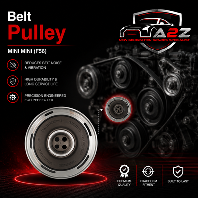 Belt Pulley VD1156  11238602800 Compatible With MINI MINI (F56) | MINI / COOPER, MINI CLUBMAN (F54), MINI Convertible (F57) | MINI / COOPER, MINI COUNTRYMAN (F60) (CONTINENTAL)