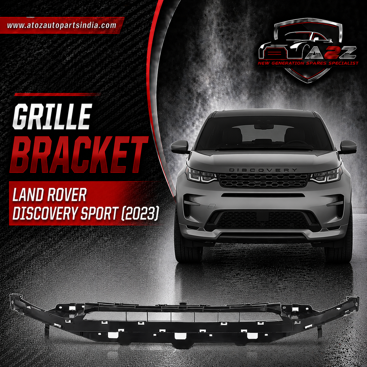 Grille Bracket LR140300 Compatible With LAND ROVER DISCOVERY SPORT