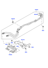 Oil Cooler UBC500101 For 2010-2016 Land Rover DISCOVERY IV L319 | LR4  Tag-O-36