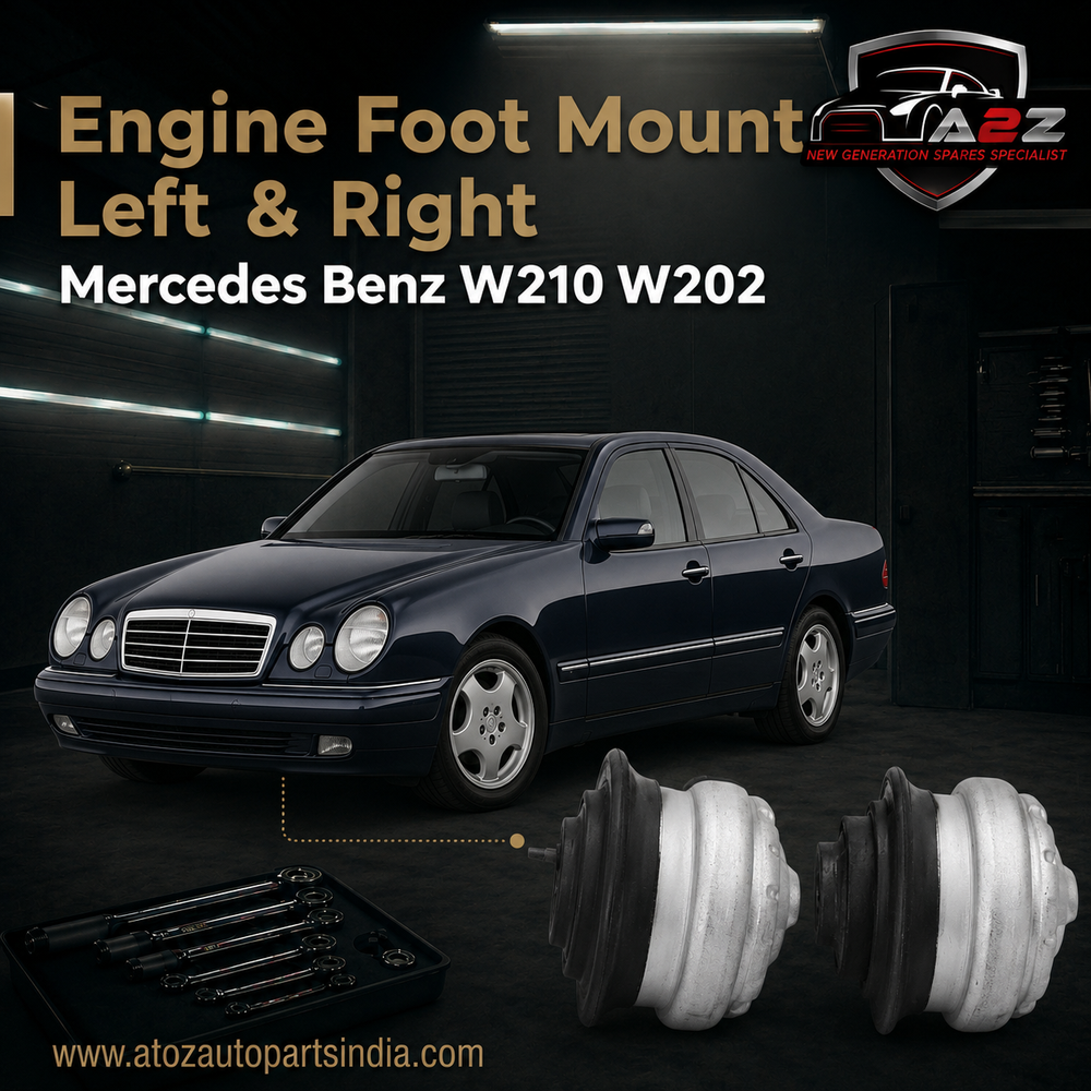 Engine Foot Mount Right & Right 2102400217 2022402617 2022404517 2032401917 2102400117 2102400217 2102400517 2102400617 Compatible With Mercedes Benz W210 W202