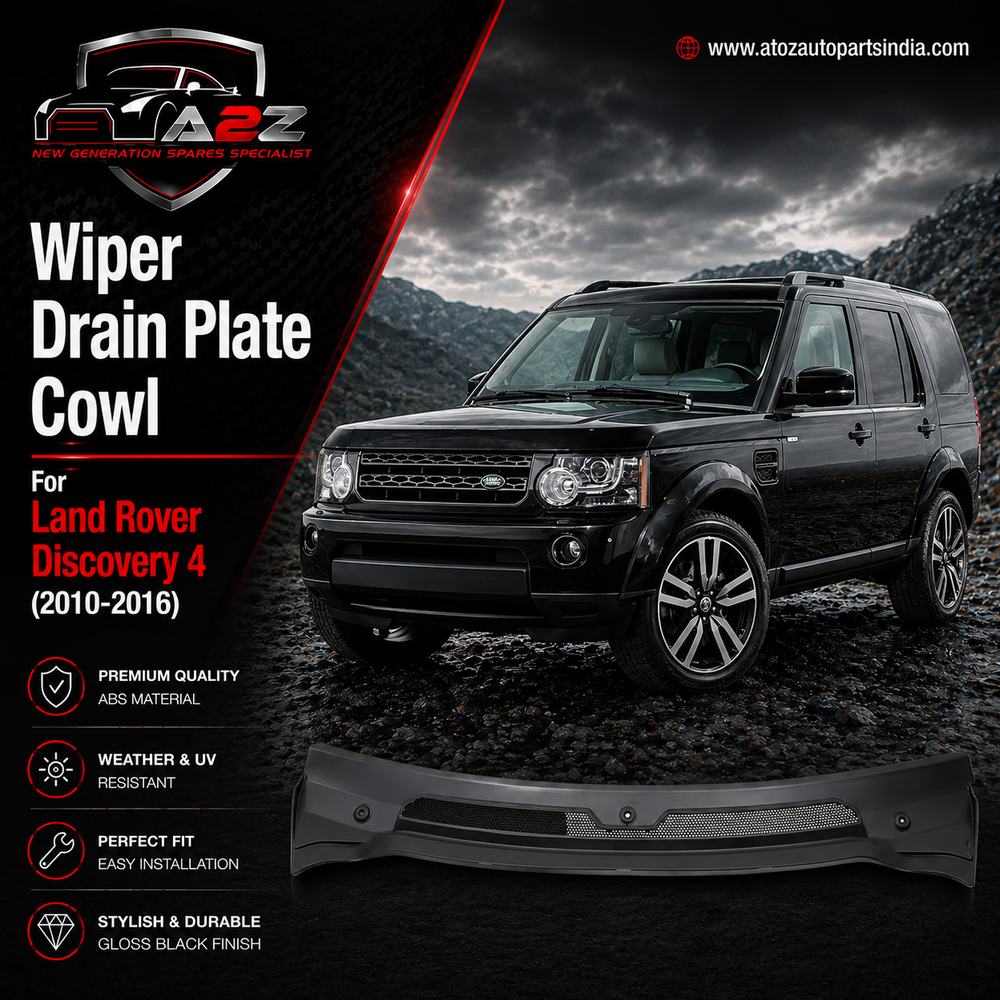 Wiper Drain Plate Cowl LR096164 Compatible With Land Rover Discovery 4 2014-16