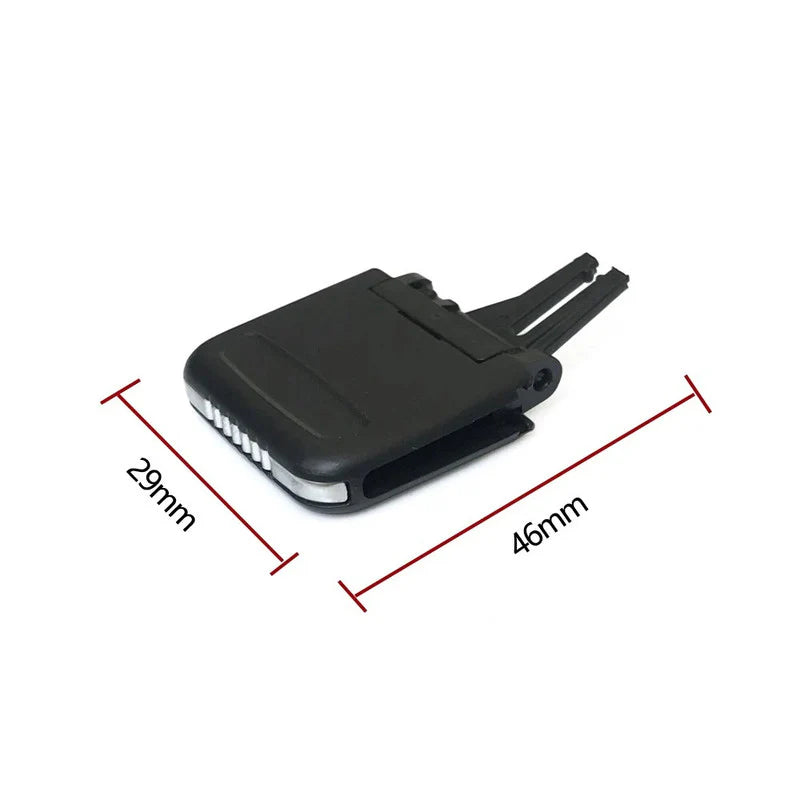 Air Conditioner Back Ac Vent Grille Outlet Tab Clip Slider Repair Kit 7P5819000 Compatible With PORSCHE CAYENNE (92A)  (Set Of 2)