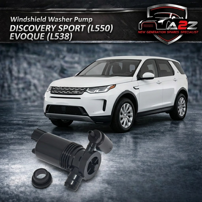 Windshield Washer Pump LR013951 Compatible With LAND ROVER DISCOVERY IV (L319) | LR4 DISCOVERY SPORT (L550) RANGE ROVER EVOQUE (L538)