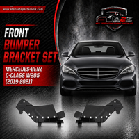 Front Bumper Bracket Left 2058855702 & Right 2058855802 Compatible With Mercedes-Benz C-CLASS W205 (2019-2021) Tag No.787