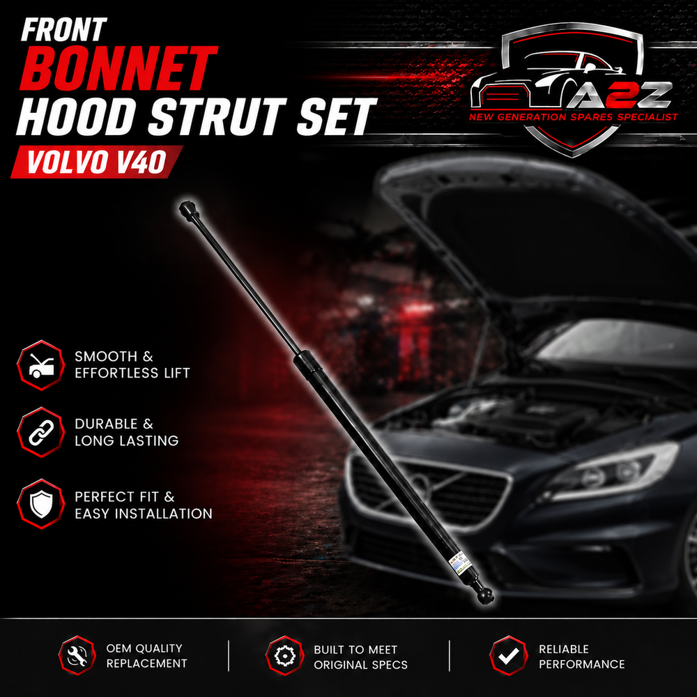 Front Bonnet Hood Strut 31298282 Compatible With VOLVO V40 Hatchback (525)