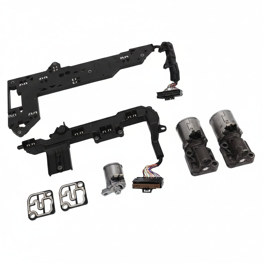 Transmission Solenoid & Internal Wire Harness Repair Kit 0B5398048D 0B5398048C Compatible With AUDI A4 A5 A6 A7 Q5 & PORSCHE MACAN 95B