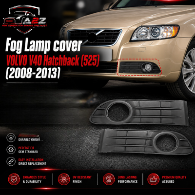Fog Lamp cover Left 30744919 Right 30744920 Compatible With VOLVO  V40 Hatchback (525)  V40 Cross Country (526) Tag No.902 (2008-2013)
