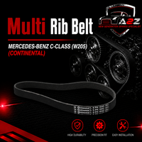 Multi Rib Belt 6PK1642 A0039932196 Compatible With MERCEDES-BENZ C-CLASS (W205) (CONTINENTAL)