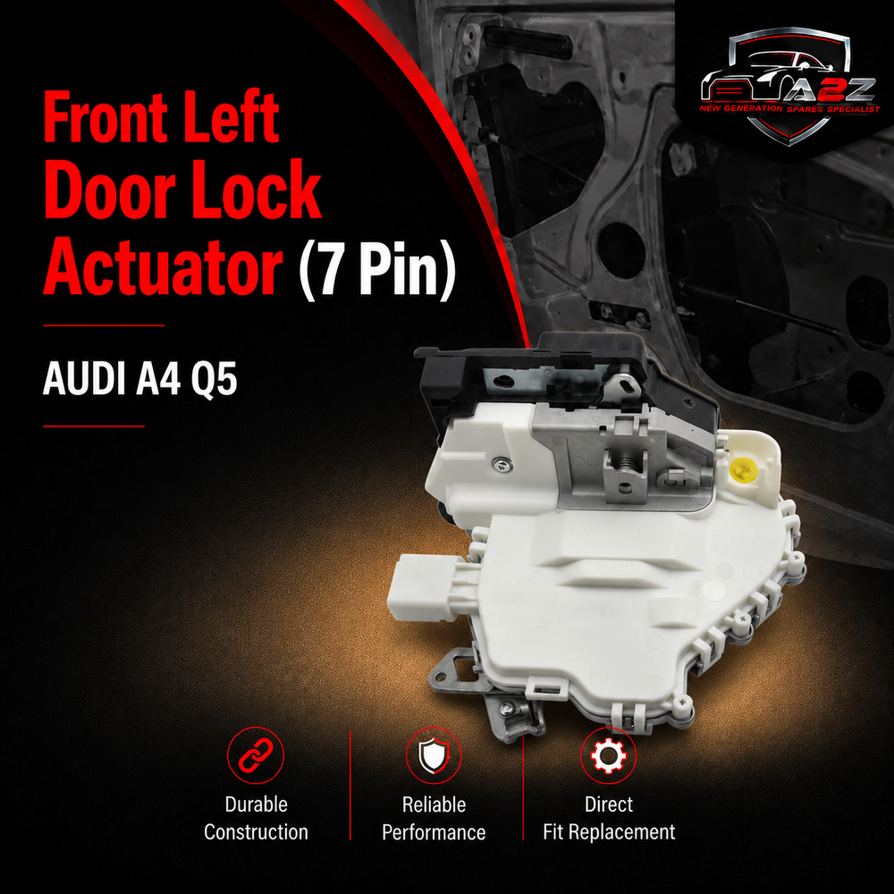 Front  Left Door Lock Actuator (7 Pin) 8J2837015F Compatible With AUDI A4 Q5