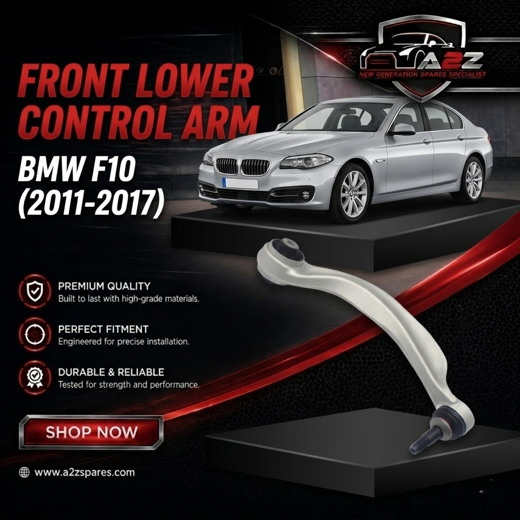 Front Lower Control Arm (Set Of 4) 31126775971 31126775972 31126794204 31126794203 Compatible with BMW 5 Series F10