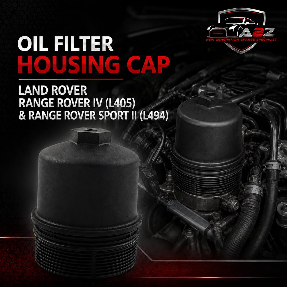 Oil Filter Housing Cap LR013147 Compatible With LAND ROVER RANGE ROVER IV (L405) & RANGE ROVER SPORT II (L494)