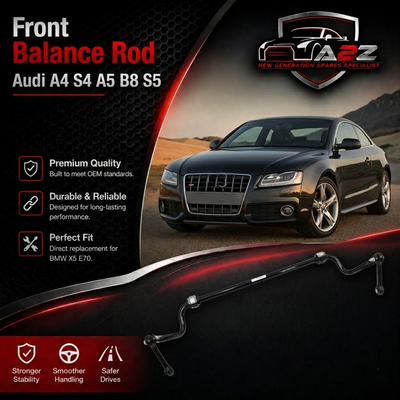 Front Suspension Stabilizer Bar 8K0411309K  Compatible With Audi  A4 / S4, A5/B8, A5 / S5
