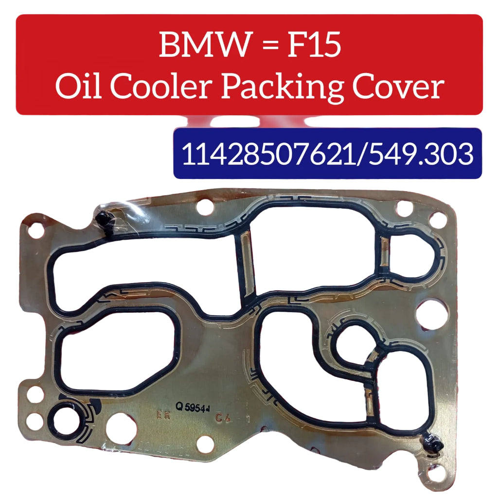 OIL COOLER PACKING 549.303 11428507621 Compatible With BMW 5-SERIES (F10) X5 (F15, F85)