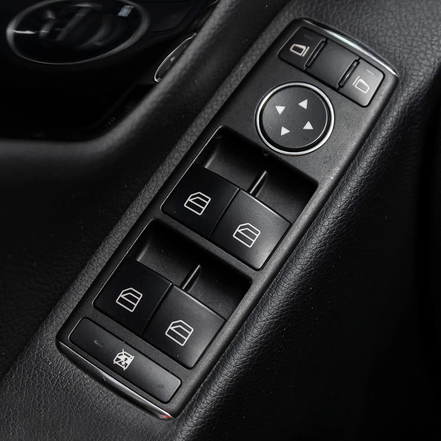 Mercedes-Benz E-CLASS W212 3 Pin Window Black Switch  Compatible with 204/212/207 2128208210 2048700151  2049055302  A2128208210 Tag-SW-06