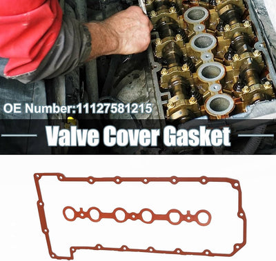 Valve Cover Gasket Set 11127581215 Compatible With BMW N52 E60 E90