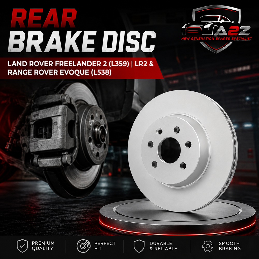 Front Brake Disc Set LR007055 LR000571 LR068925 Compatible With  LAND ROVER FREELANDER 2 (L359) | LR2 & RANGE ROVER EVOQUE (L538)