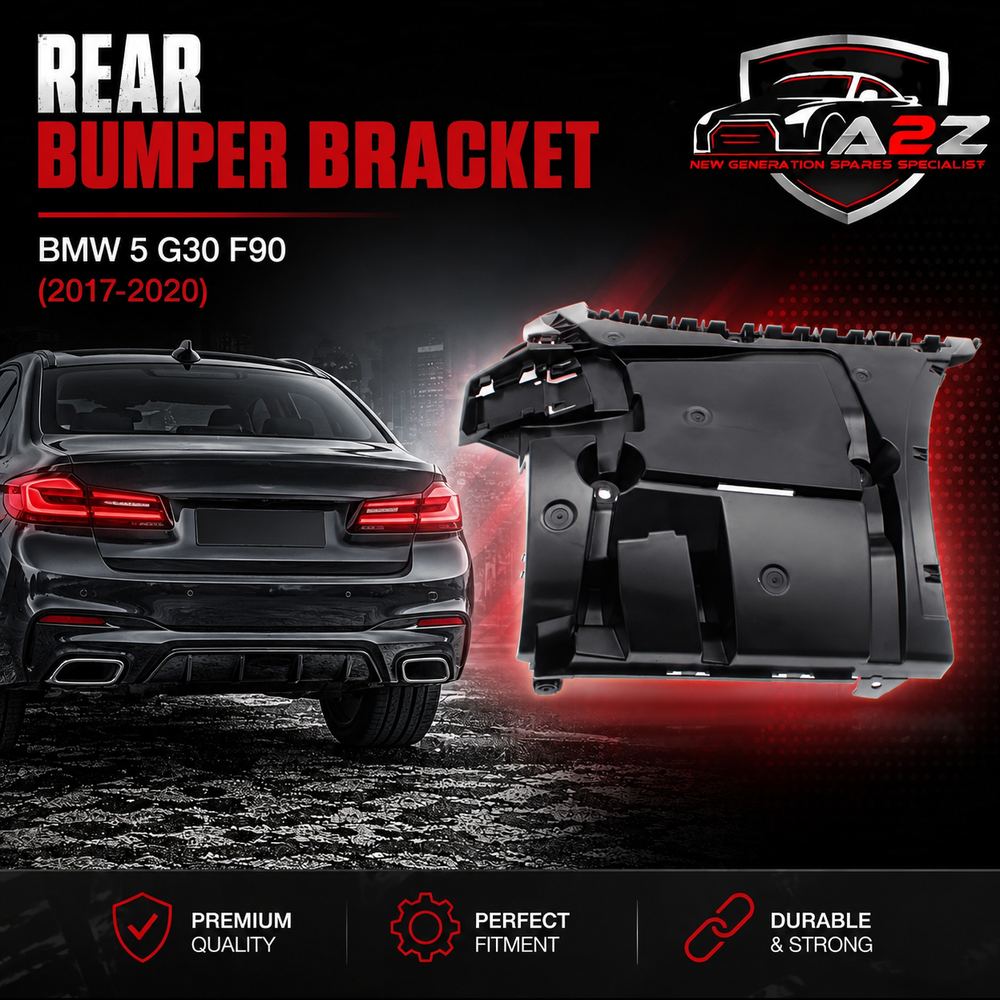 Rear Bumper Bracket Left 51128066721 & Right 51128066722 Compatible With BMW 5 (G30, F90) (2017-2020) Tag No.1624