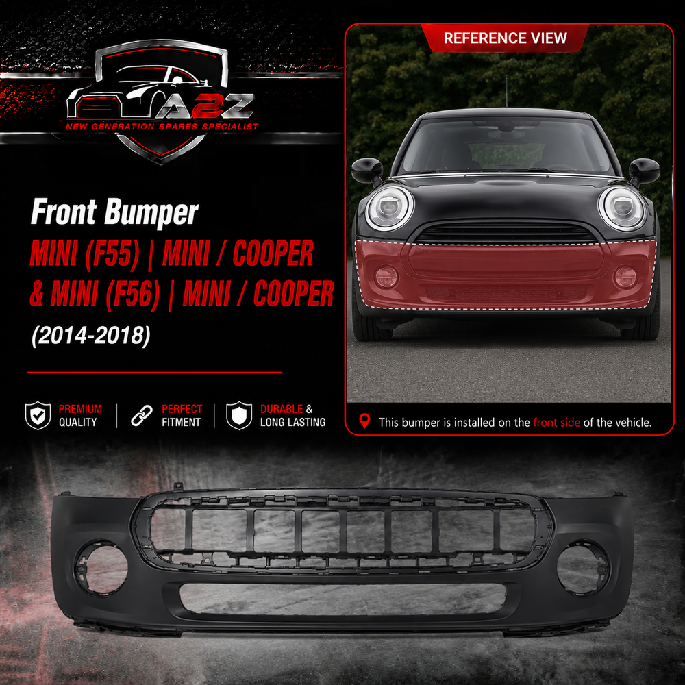 Front Bumper 51117379432 Compatible With MINI (F55) | MINI / COOPER & MINI (F56) | MINI / COOPER (2014-2018) Tag No.707