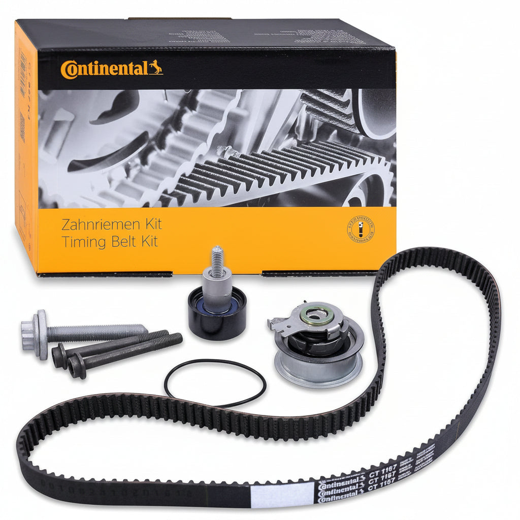 Timing Belt Kit CT1167K1 04E198119 Compatible With VW BEETLE (5C1, 5C2) | FUSCA | BJALLA, GOLF VII Van (5G1), POLO V (6R1, 6C1) (CONTINENTAL)