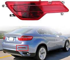 Rear Bumper Reflector Compatible With BMW X6 E71  Rear Bumper Reflector Left 63147187219 & Right 63147187220 Tag-RB-60