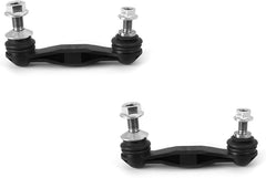 Rear Axle Sway Bar End Stabilizer Link Right & Left Set  33556777635 Compatible With BMW 5 Series (F10) & 5 Gran Turismo (F07) & 6 Convertible (F12) & 7 Series (F01, F02, F03, F04)