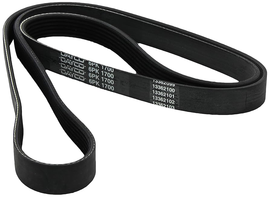 Multi Rib Belt 6PK1700 11288507415 03C145299A 03C145299AC Compatible With BMW 5 (F10), 7 (F01, F02, F03, F04) (CONTINENTAL)