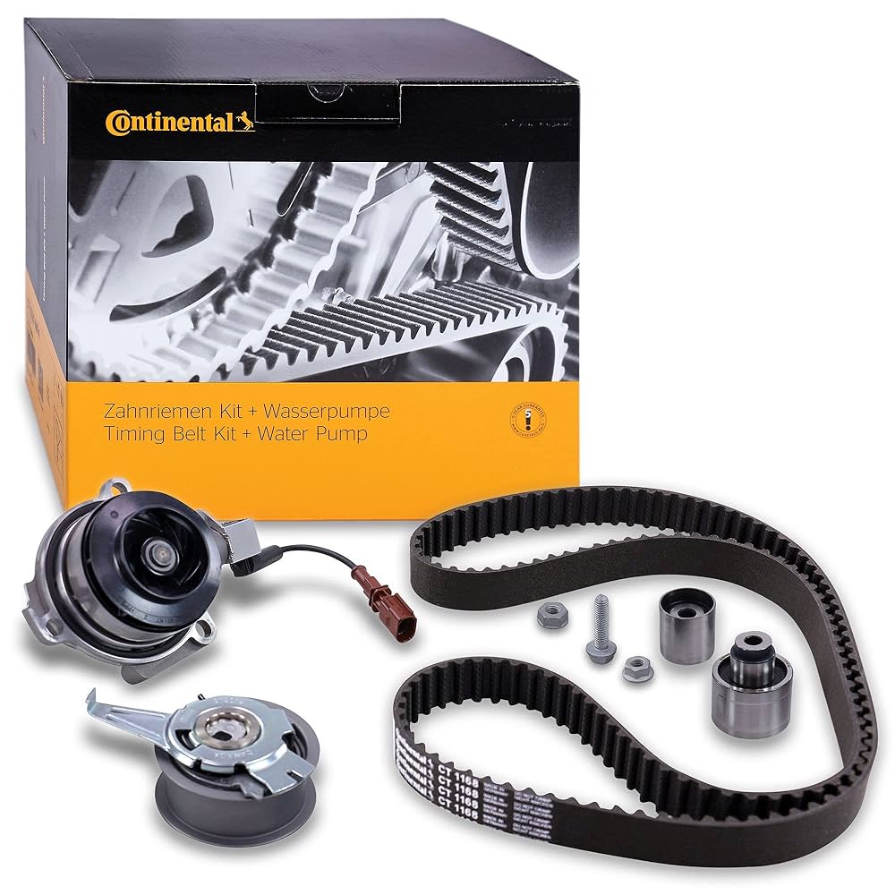 Water Pump Kit CT1168WP1 Compatible With SKODA OCTAVIA III (5E3, NL3, NR3) & AUDI A3 Limousine (8VS, 8VM) | A3 / S3 Q3 (8UB, 8UG) Q5 (8RB) (CONTINENTAL)