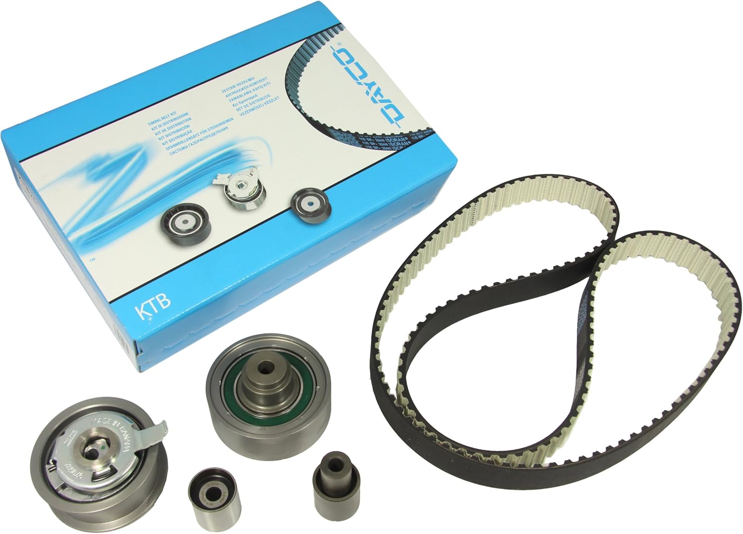 Timing Belt Kit KTB360 038109119MS1 038198119D 038198119E Compatible With SKODA OCTAVIA I (1U2) OCTAVIA I Combi (1U5) (DAYCO)
