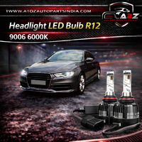 Headlight LED Bulb R12 9006 6000K (Pack of 2) Tag No.9
