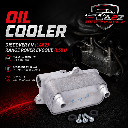 Oil Cooler LR086284 GJ327A095 A LR079951 T4A19479 Compatible With DISCOVERY V (L462) RANGE ROVER EVOQUE (L551)