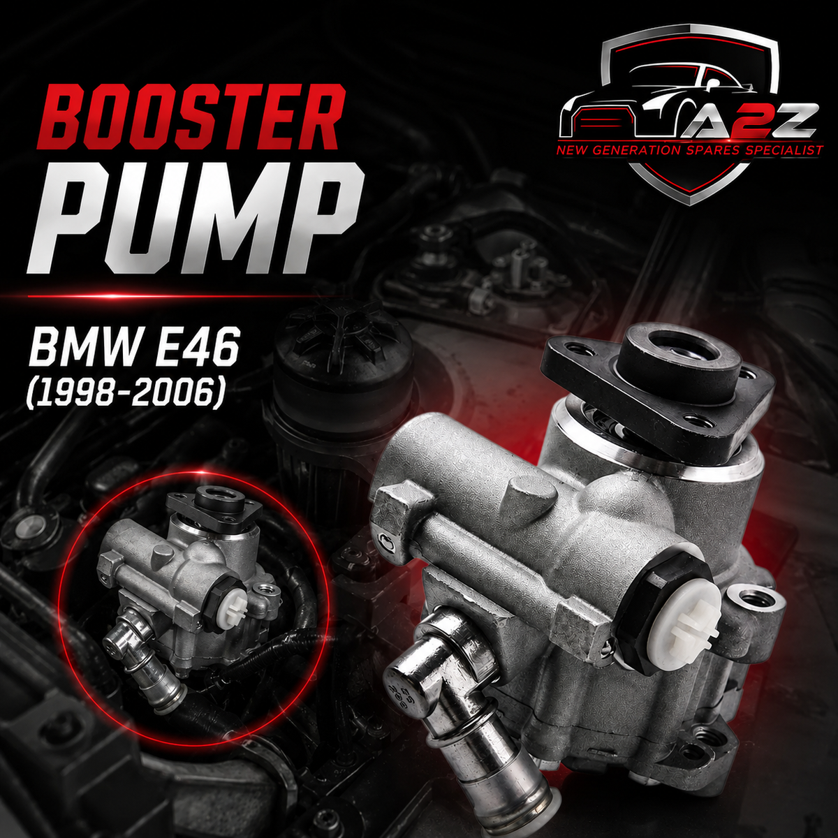 Boooster Pump 32411094964 Compatible With BMW E46