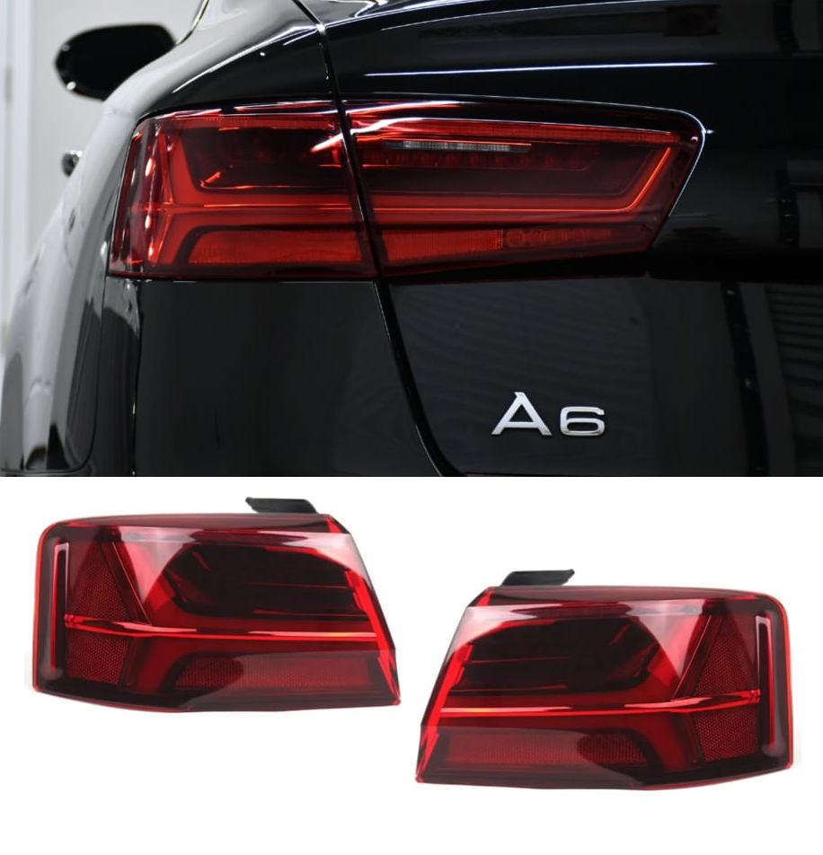 Tail Light Assembly Left 4G5945095A & Right 4G5945096A Compatible With Audi A6 4G (2015-2018) Tag No.171
