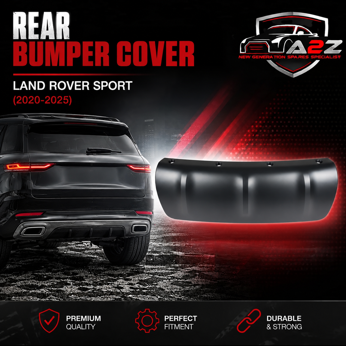 Rear Bumper Cover LR167444 Compatible With LAND ROVER SPORT