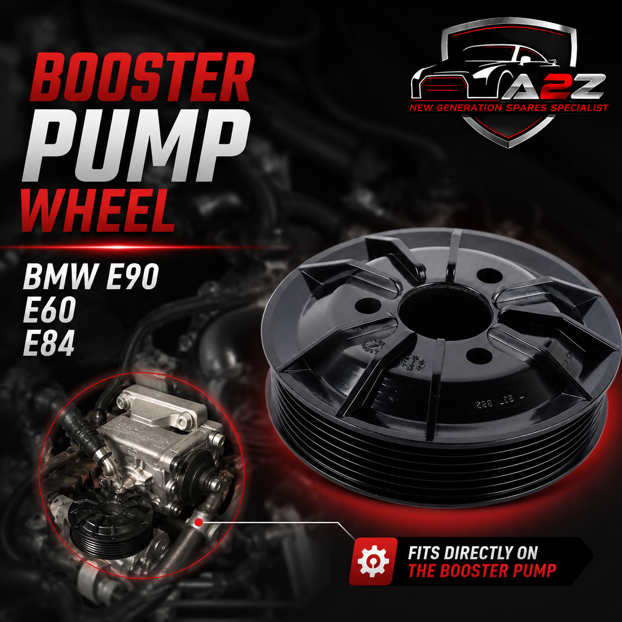 Booster Pump Wheel 32427537862 Compatible With BMW E90 E60 E84