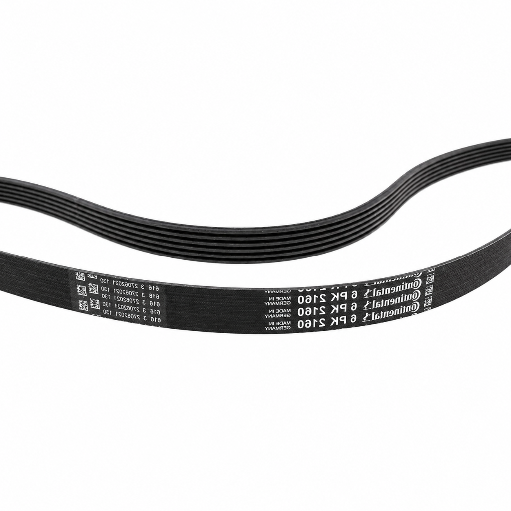 Multi Rib Belt 6PK2160 11287789985 11288477785 8477785 7789985 Compatible With BMW 5 (E60), 7 (E65, E66, E67) (CONTINENTAL)