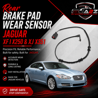 Rear Brake Pad Wear Sensor C2D2976 C2Z16061 Compatible With  JAGUAR XF I X250 & XJ X351