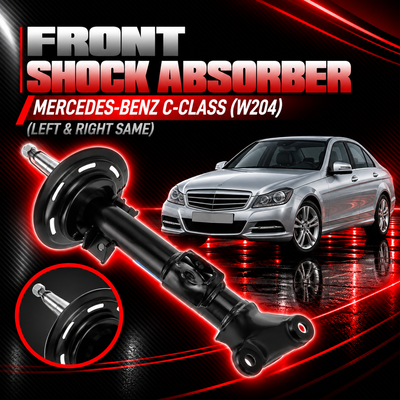 Front (Left & Right Same) Shock Absorber 2043232400 2043200130 2043230700 Compatible With MERCEDES-BENZ C-CLASS (W204) (1PCS)