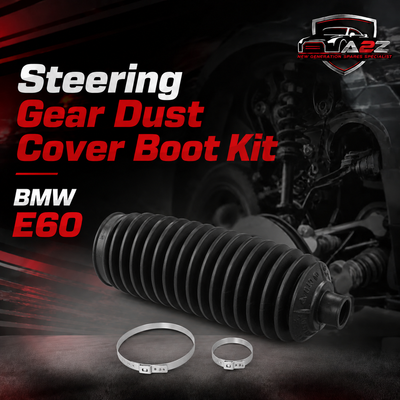 Steering Gear Dust Cover Boot Kit 32102454428 32106765782 32106785993 Compatible With BMW E60