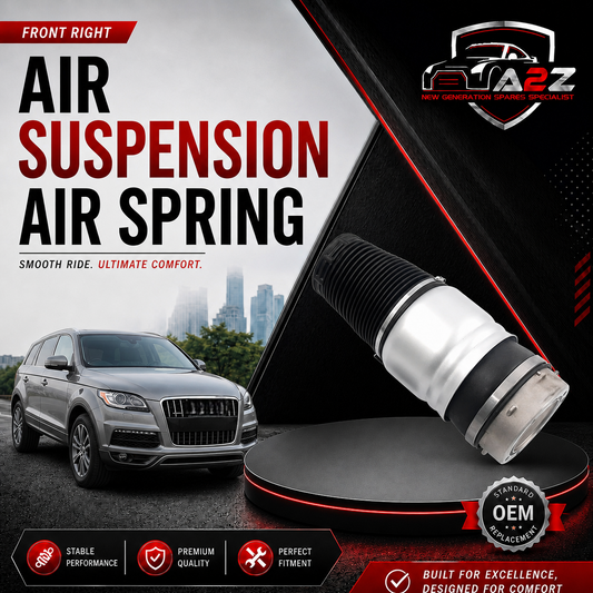 Front Right Air Suspension Air Spring 7L8616040A 7L8616040B 7L8616040D Compatible With AUDI Q7 4LB (2007-15)