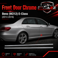 Front Door Chrome Left 2126904582 & Right 2126904682 Compatible With Mercedes Benz (W212) E-Class (2014-2016) Tag No.291