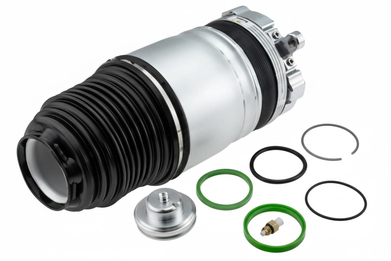 Front Air Suspension Springs Right 31451834 & Left 31451833 31476850 32269548 Compatible With VOLVO XC90 II (256) (2015-16)