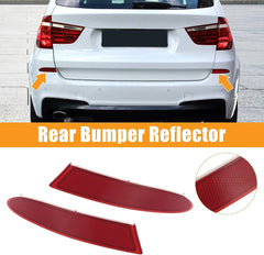 Rear Bumper Reflector Compatible With BMW X3 F25 Rear Bumper Reflector Left 63147217315 & Right 63147217316 Tag-RB-61