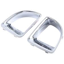 Air Duct Brake Chrome Compatible With MINI COOPER R56 / JCW Air Duct Brake Chrome Left 51117255119 & Right 51117255120 Tag-FC-706