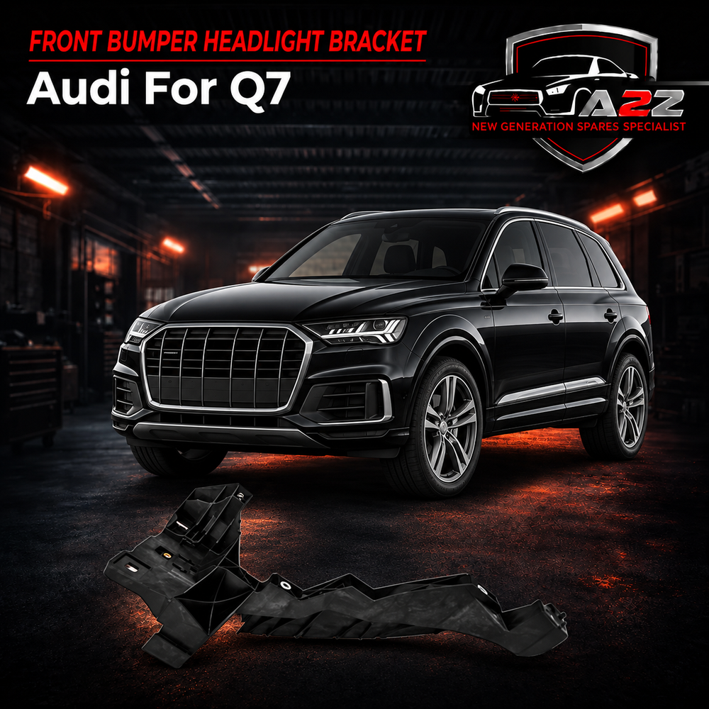 Front Bumper Headlight Bracket Left 4M0805607 Right 4M0805608 Compatible With Audi For Q7 Tag No.186