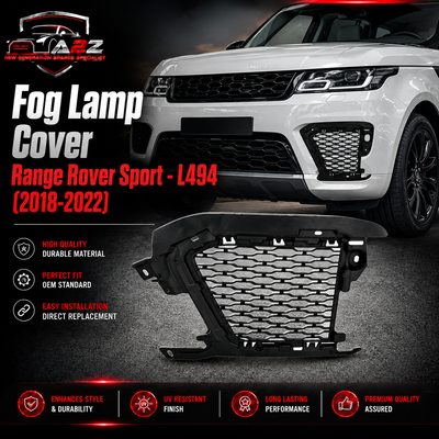 Fog Lamp Cover Right LR099300 & Left LR099301 Compatible With Land Rover Range Rover Sport - L494 (2018-2022) Tag No.610
