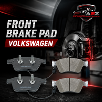 Front Brake Pads 3W0698151AA 3W0698151P 3W0698151R Compatible With Volkswagen