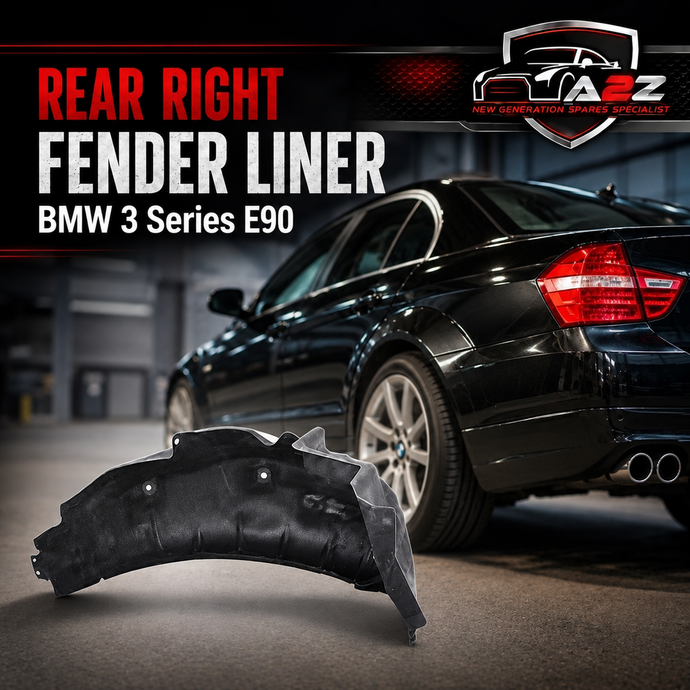 Rear Right Fender Liner 51717059382 Compatible With BMW 3 Series E90 Tag-FE-64