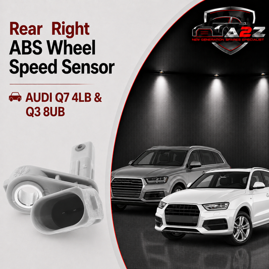 Rear Right ABS Wheel Speed Sensor Grey 7L0927808A 7L0927808B WHT003856A WHT003856B WHT003856C Compatible With AUDI Q7 4LB & Q3 8UB