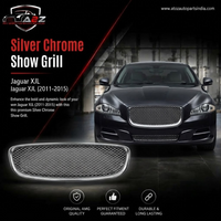 Silver Chrome Show Grill Compatible With Jaguar XJL(2011-15)